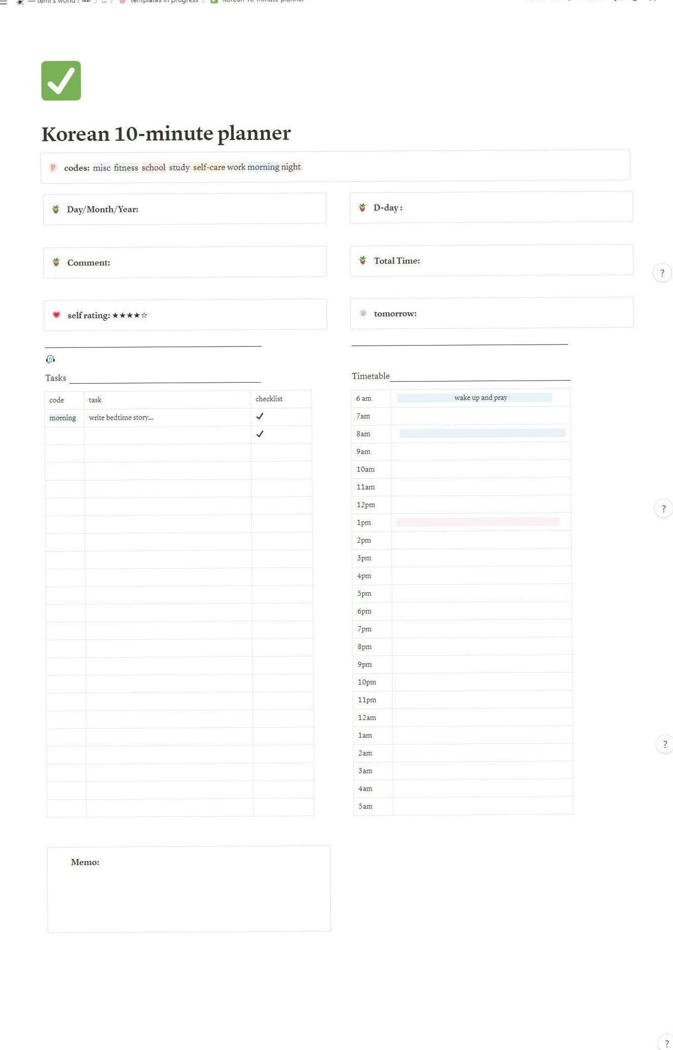 10-Minute Korean Planner Design Ideas — 📊 📁 secret to staying productive