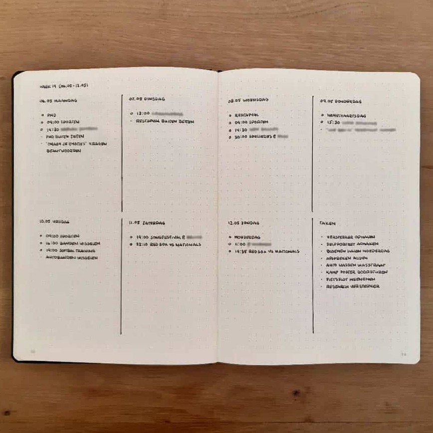 📝 🖇️ 15 Minimalist Weekly Log Bullet Journal Inspirations | stay inspired all year long