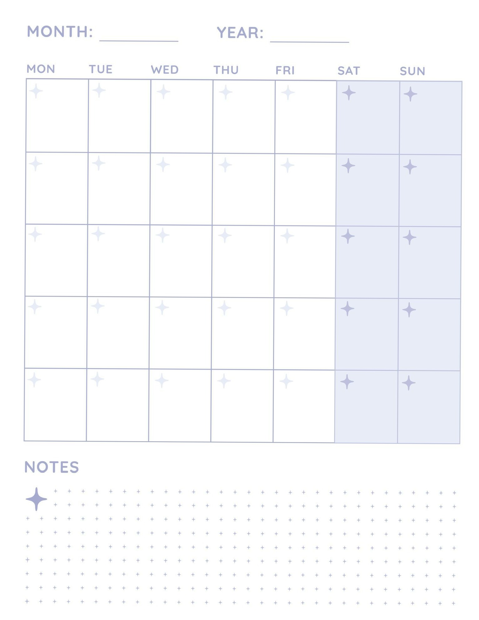 📌 📊 2024 Aesthetic Study Planner Template | Monthly Printable | dream life manifestation