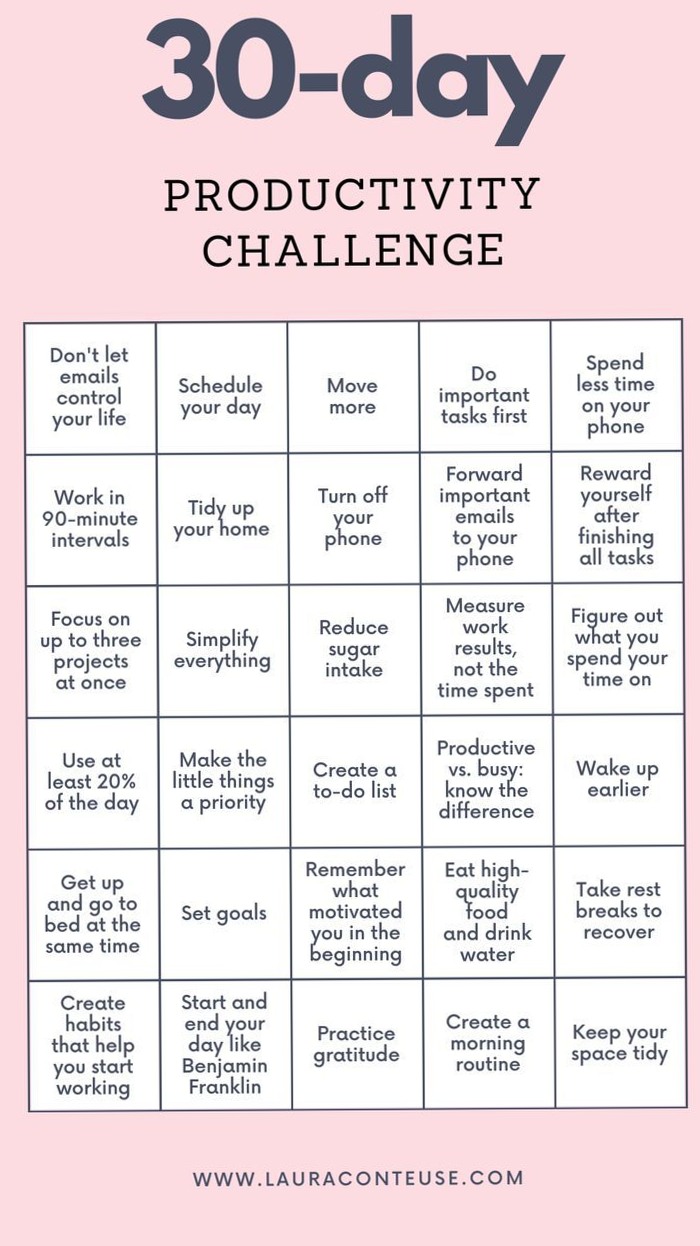 🌿 🌿 30-Day Productivity Challenge for Digital Design & Planners | secret to staying productive