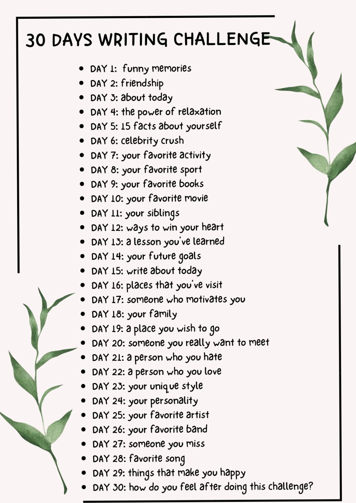 30 Days Creative Challenge: Digital Design & Planner Inspiration — 🍰 🌸 romanticize your routine