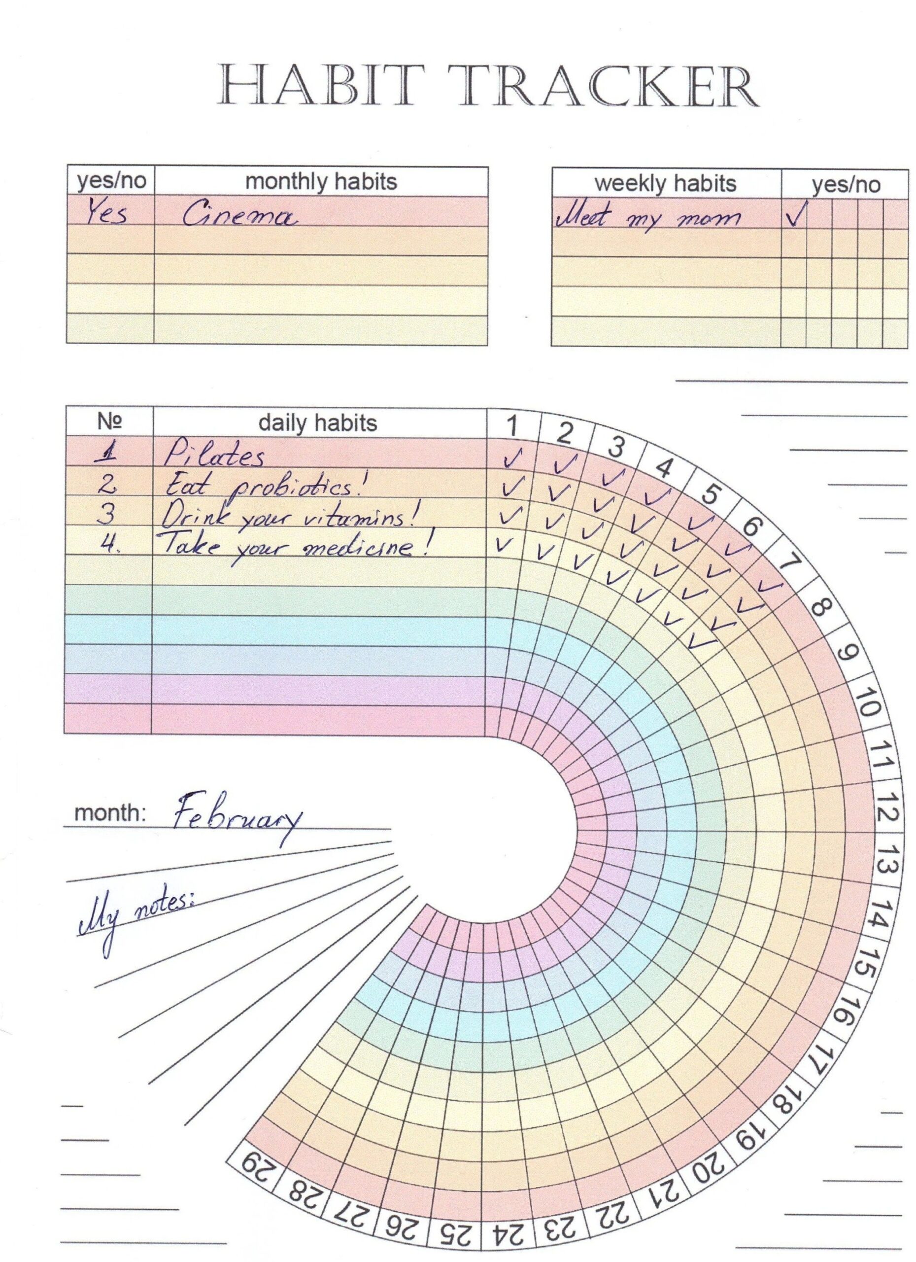 👰 💍 60-Day Habit Tracker Printables | Digital Design | Creative Planner Asset | seamless organization hack