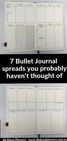🤍 ✨ 7 Bullet Journal Weekly Planner Spreads You Haven’t Tried | stay inspired all year long