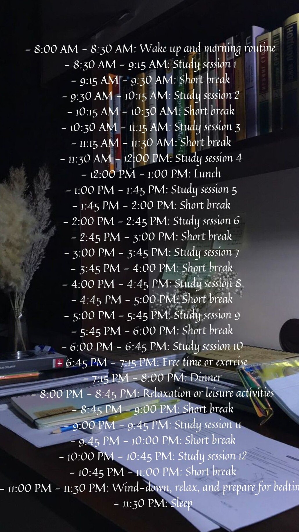 🌈 💎 8-Hour Study Routine for Digital Design & Creative Work | secret to staying productive