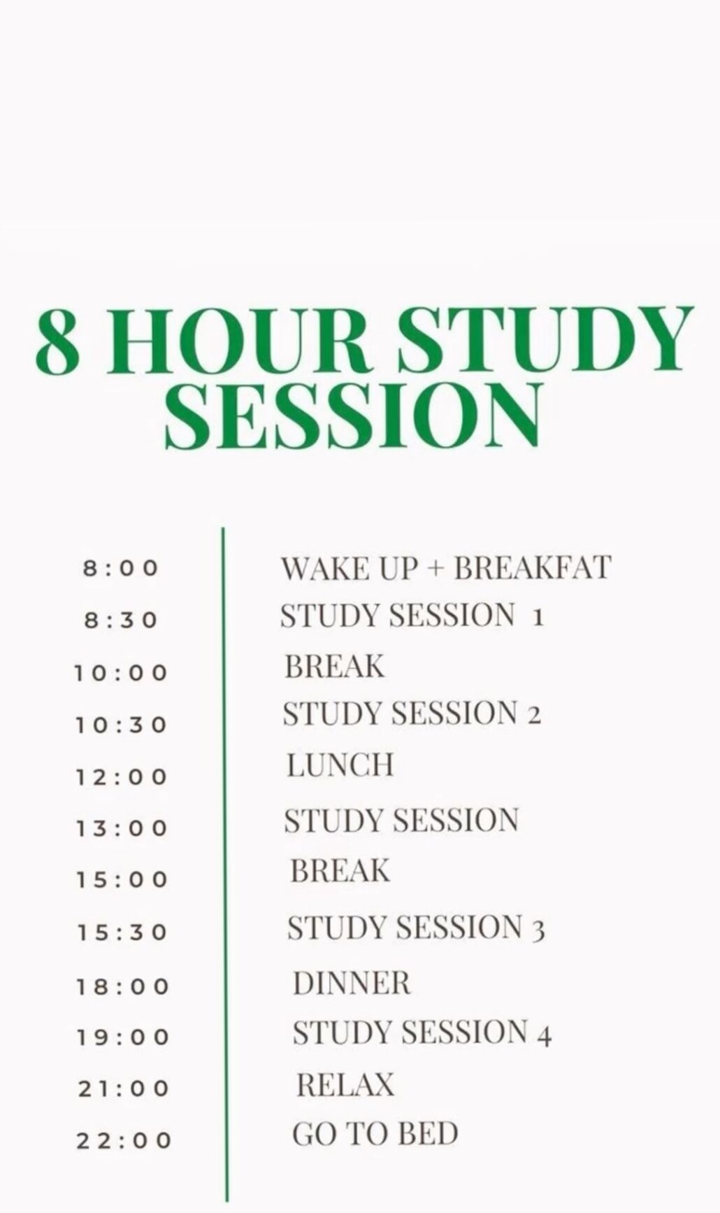 ☁️ 🎀 8 Hour Study Session Poster for Focused Learning | dream life manifestation