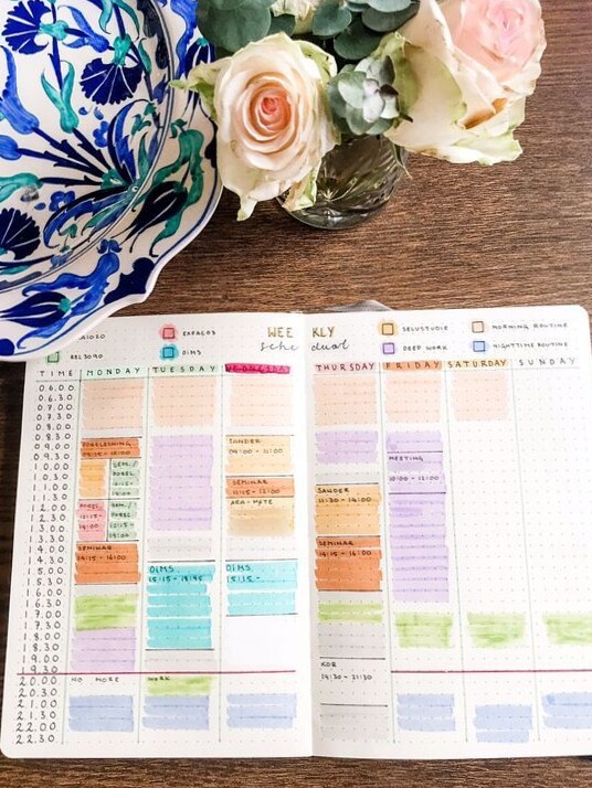 Adult Planner Design | Passion Planner DIY Ideas — 🍰 💍 secret to staying productive