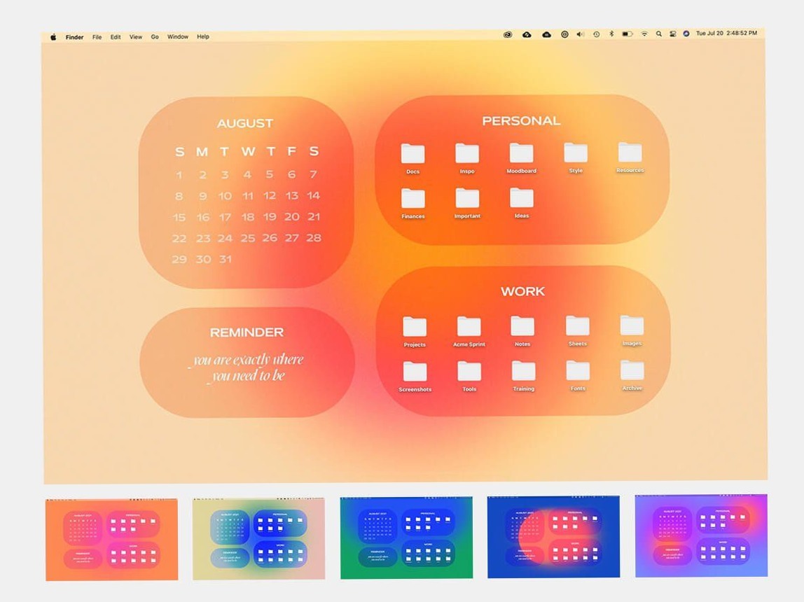 Aesthetic Desktop Organizers for Mac & PC | 53 Wallpapers — 💌 👰 stay inspired all year long