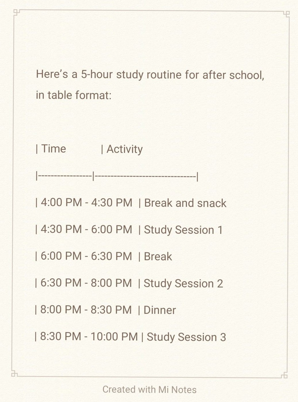 ✨ 🤍 After School 5-Hour Study Routine for Creatives | secret to staying productive