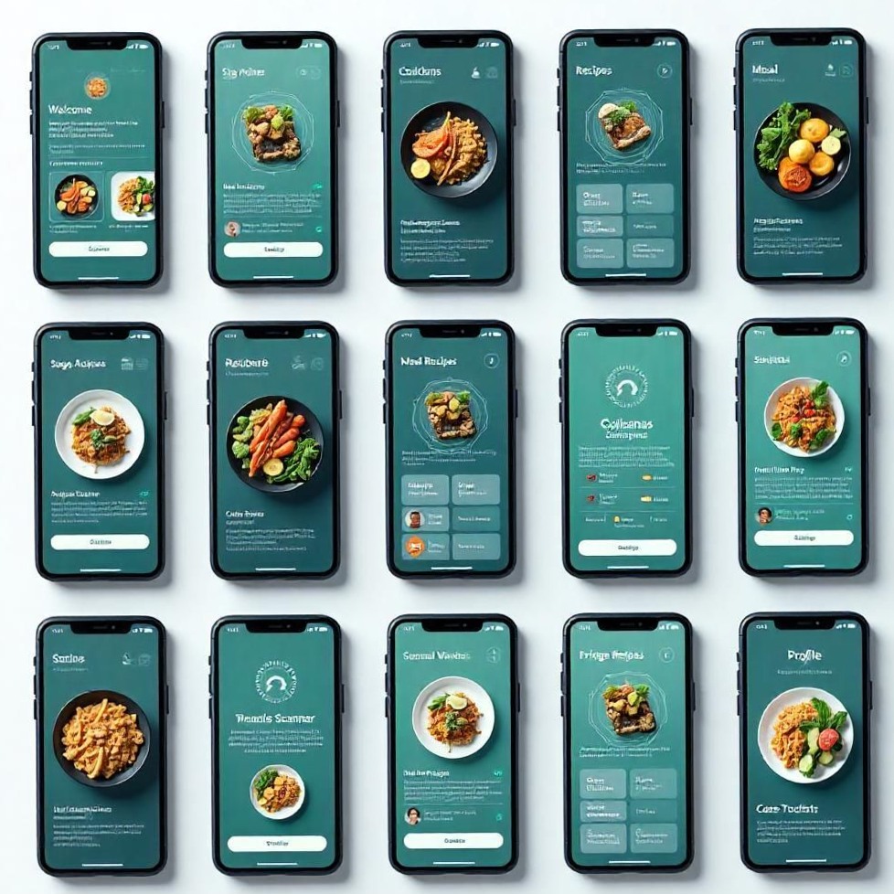 AI Meal Planner App UI – Minimal & Smart Food Design — 🎀 🎀 dream life manifestation