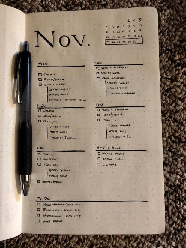 Aspiration Tracker for Growth & Creative Journal Ideas — 📍 🪄 seamless organization hack