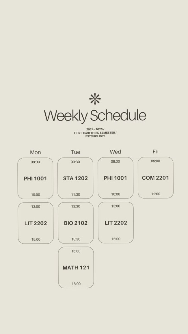 Beige Brown Student Schedule Planner Template — 📊 📌 secret to staying productive
