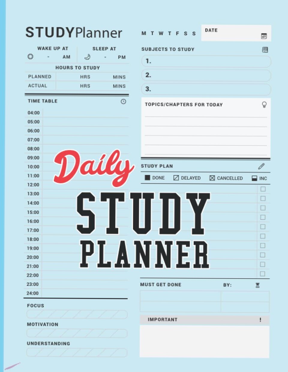 Best Study Planner for College Students — 📅 📁 stay inspired all year long
