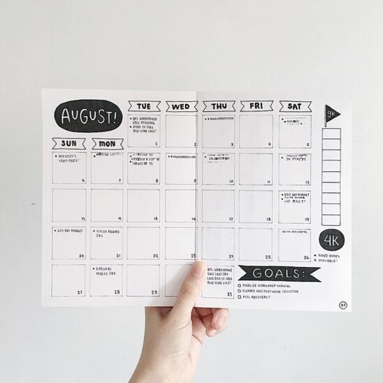 ☁️ 🎀 Bullet Journal Monthly Spread Inspiration Gallery | dream life manifestation