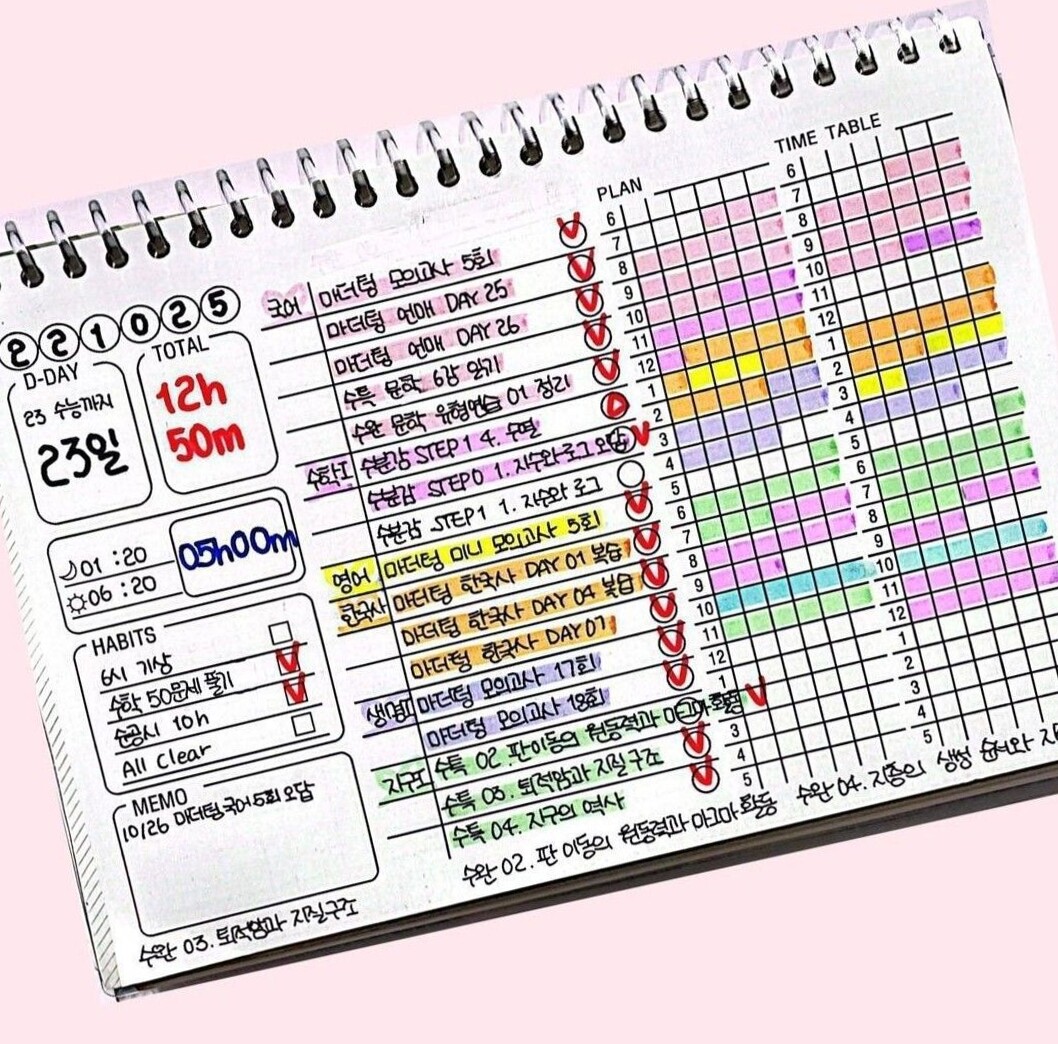 🌸 👰 Conquer Exams with This Detailed Study Plan | stay inspired all year long