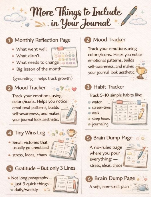 Creative Journal Ideas for Planners & Digital Designers — 🌿 ☁️ secret to staying productive