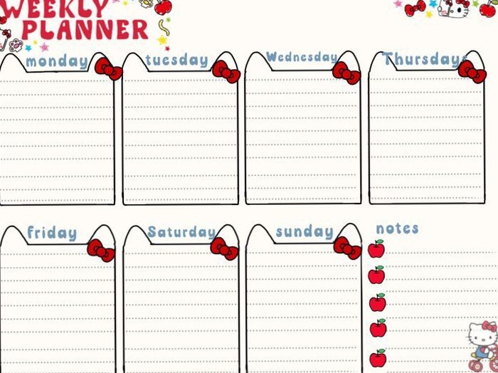 🎀 🕯️ Cute Planner Design for Creative Planning | stay inspired all year long