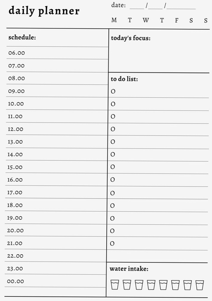 🎨 🪄 Daily Planner Template for Digital Design & Creativity | secret to staying productive