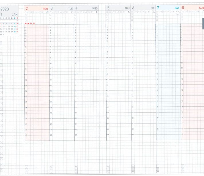 Daily Study Planner | 24-Hour Vertical Schedule & Weekly Makeup Eyeliner Planner — 🕯️ 🎀 romanticize your routine