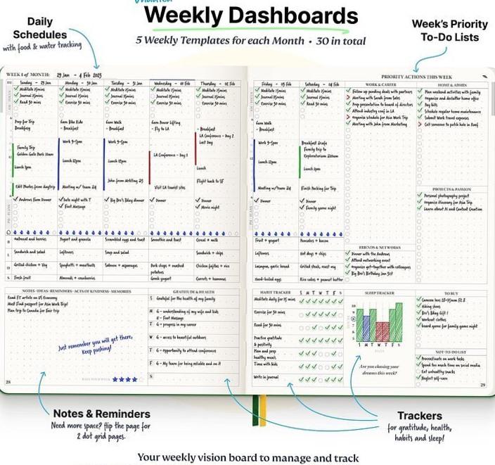 Design Your Path with This Purpose Planner — ☁️ 🕯️ stay inspired all year long