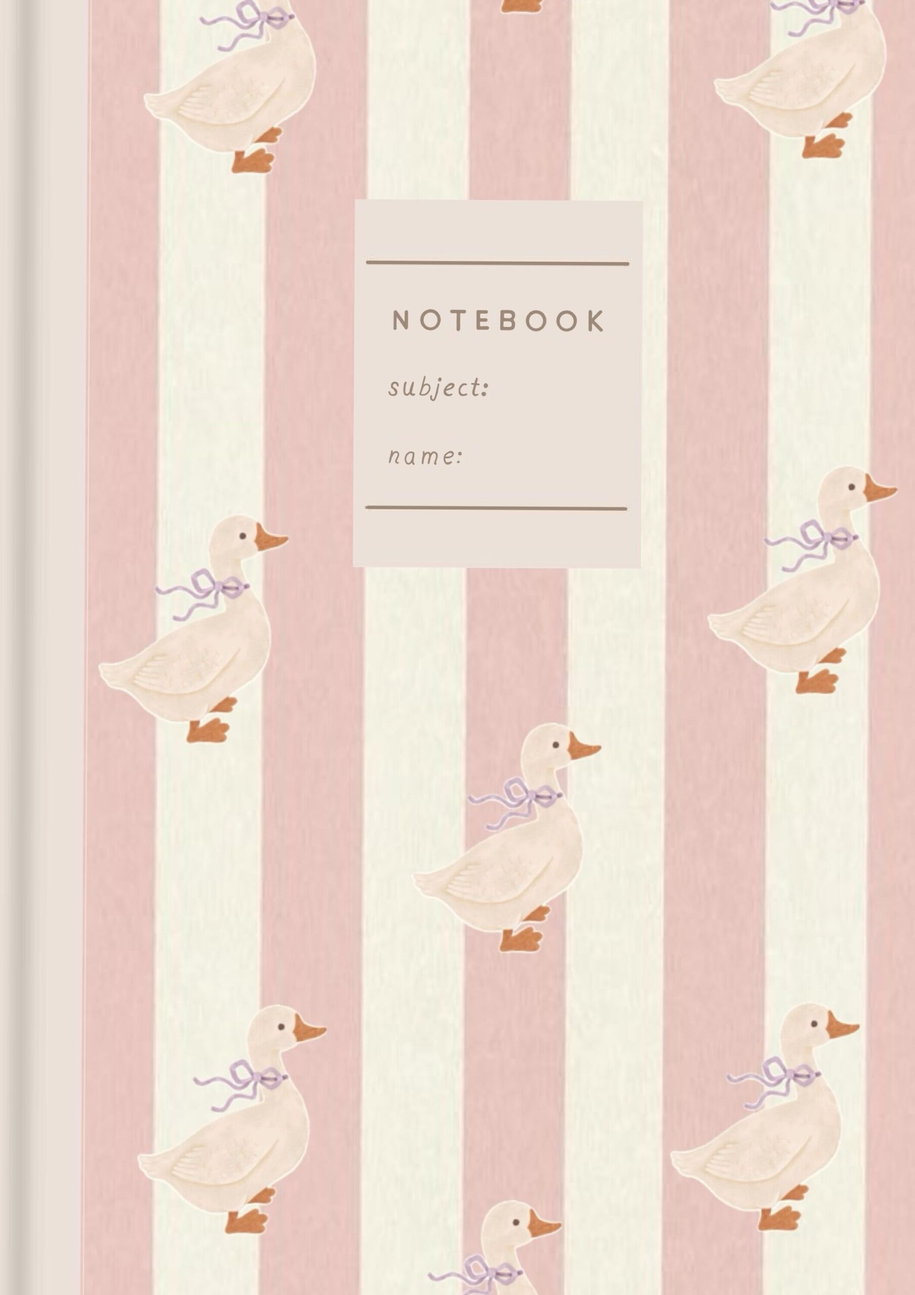 Digital Notebook Cover Design for Planners & Creative Assets — 🤍 🎀 dream life manifestation