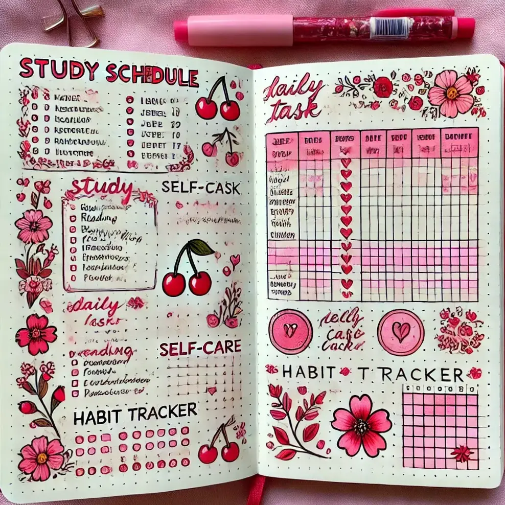 🪄 🎨 Digital Study Journal for Creative Planners & Designers | secret to staying productive