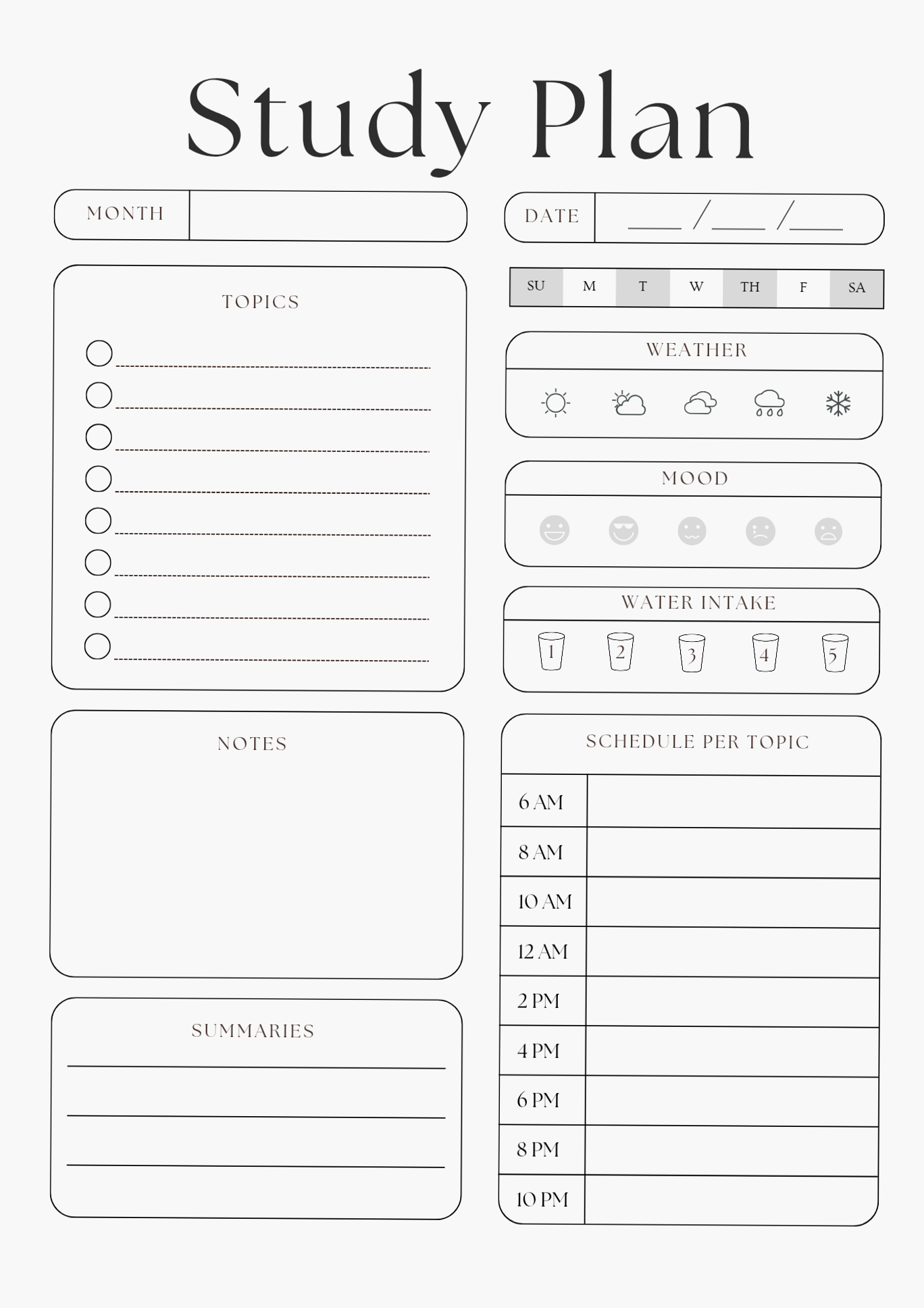 🪄 📍 Digital Study Plan for Creative Designers & Planners | stay inspired all year long