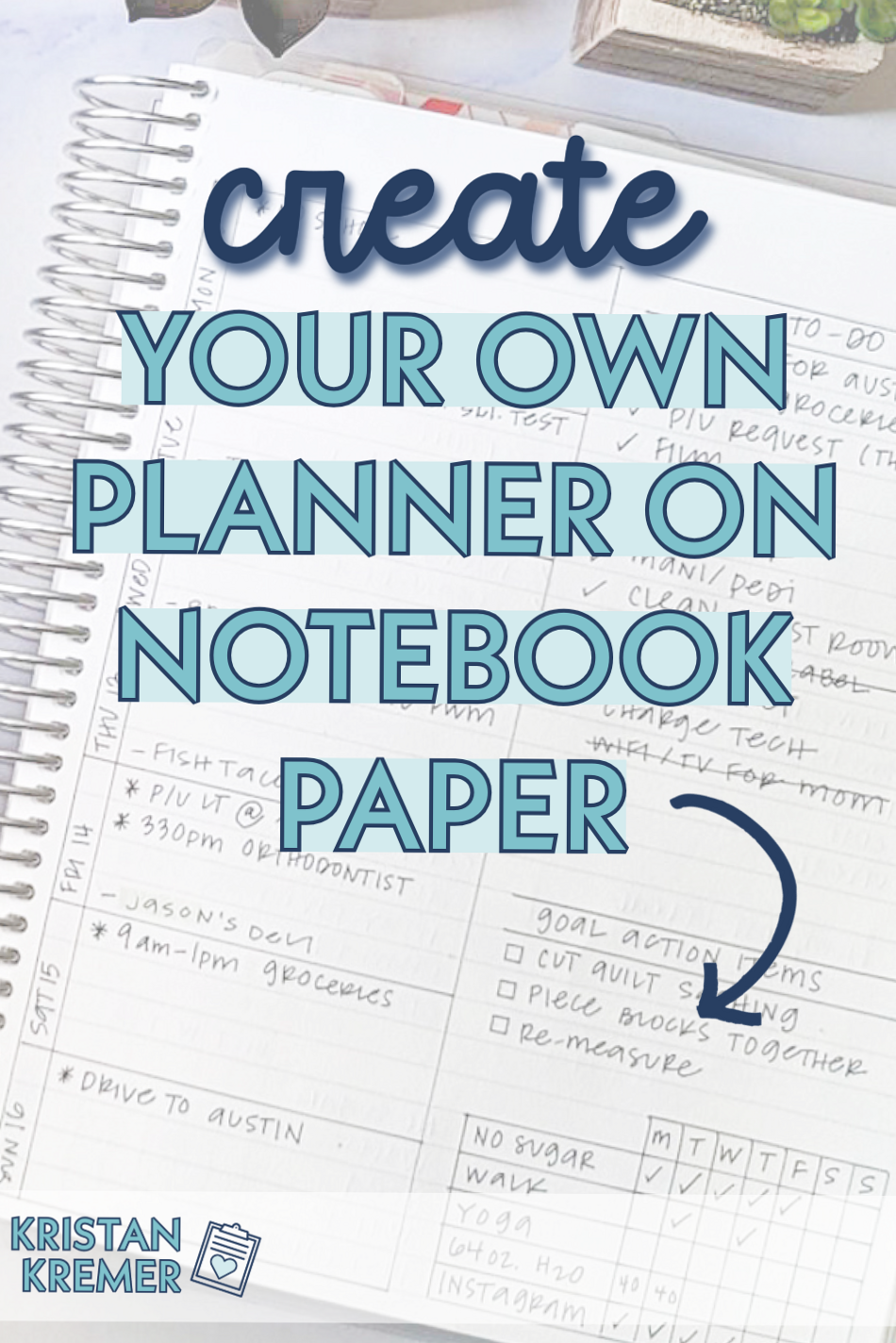 DIY Custom Planner: Pen & Paper Magic — 🌸 💍 dream life manifestation