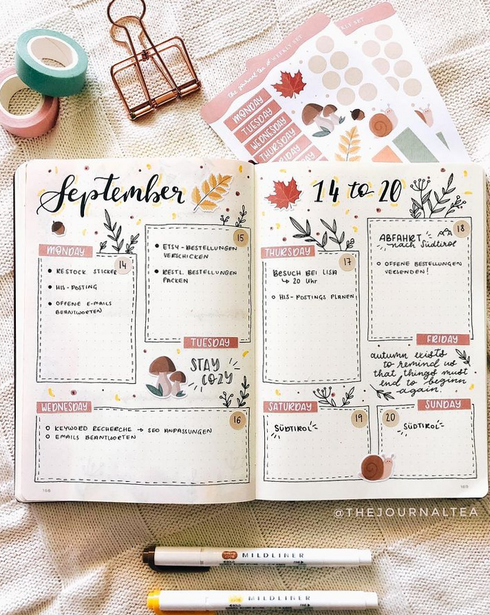 🖌️ 💎 dream life manifestation: 33+ Amazing Bullet Journal Weekly Spreads to Steal (Updated)