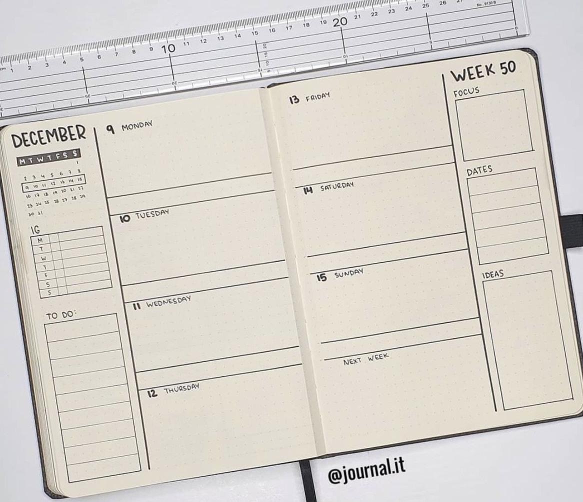 📝 📊 dream life manifestation: 49+ Creative Weekly Bullet Journal Layouts