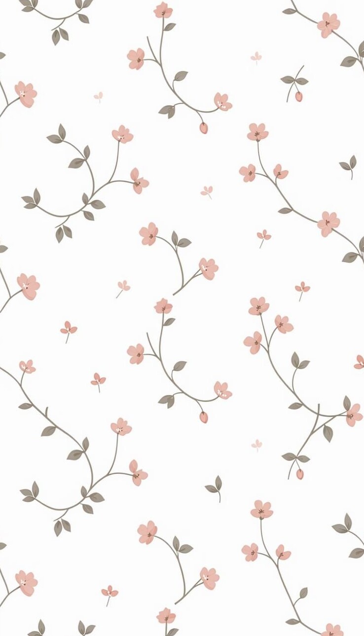 🌸 👰 dream life manifestation: Delicate Pastel Floral Design Printable Pattern