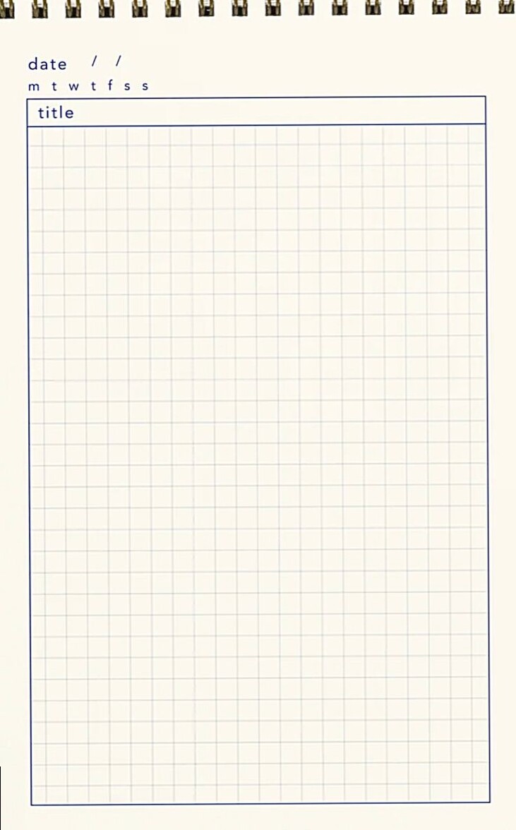 🪄 📍 dream life manifestation: Elegant Minimalist Notepad Template