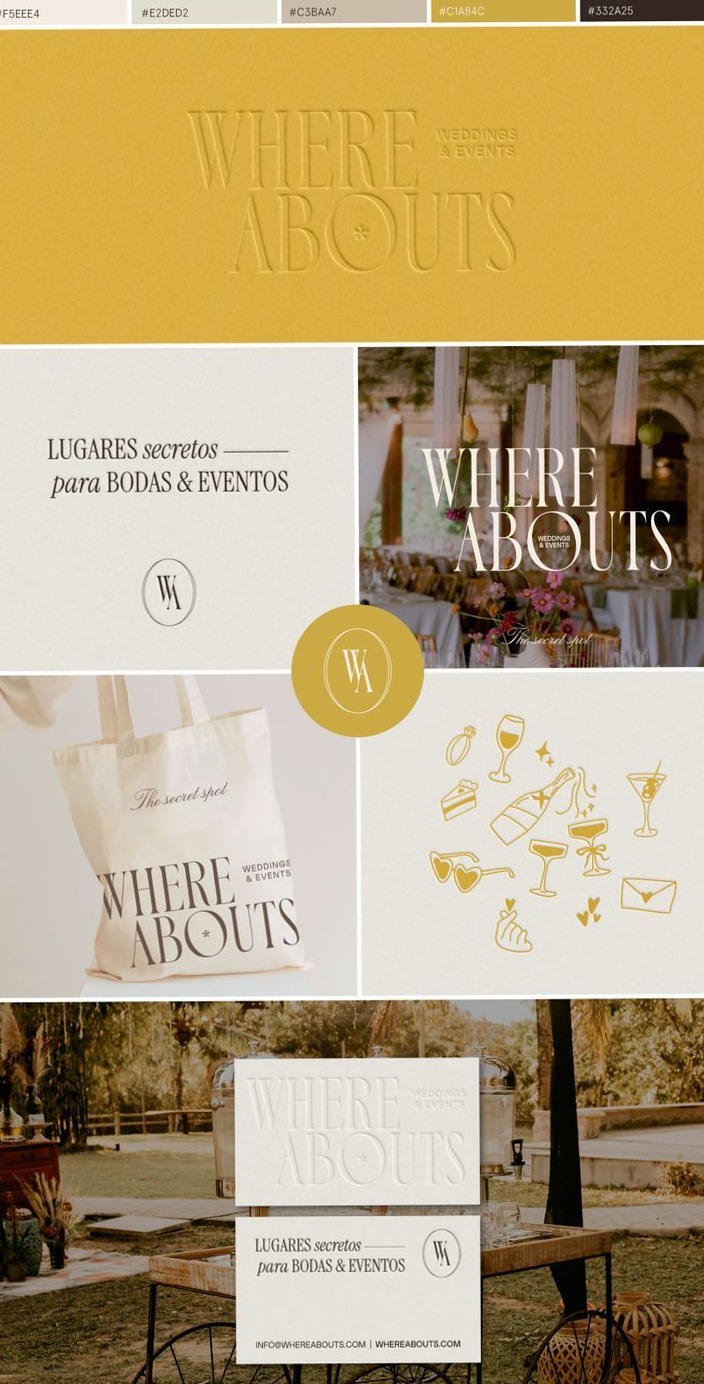 📅 📝 dream life manifestation: Festive Modern Branding Design for Event Planners