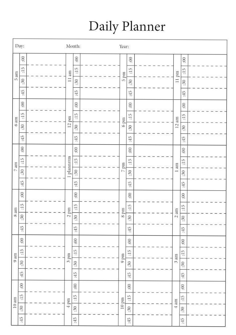 🖌️ 🖌️ dream life manifestation: Hourly Day Schedule for Effective Time Management