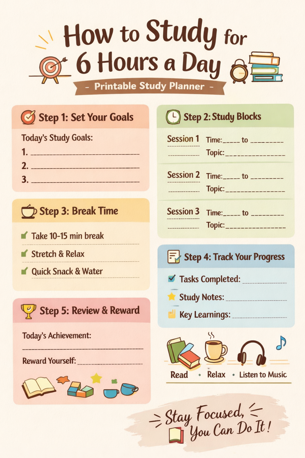 ✨ 🌿 dream life manifestation: Master 6-Hour Study Sessions with Creative Focus Hacks