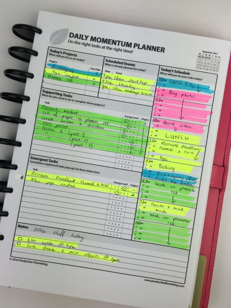🤍 🎀 dream life manifestation: Week 36 Momentum Planner: Daily & Weekly Planning