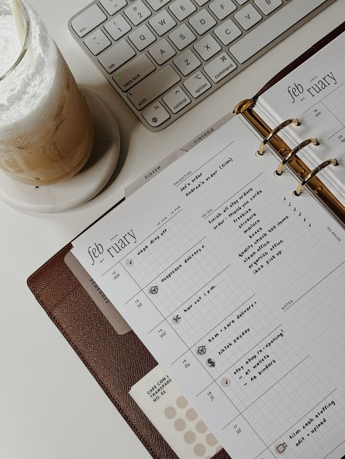 🖇️ 📁 dream life manifestation: Weekly Spread Planning | 2024 Study Planner & Organisation Tools