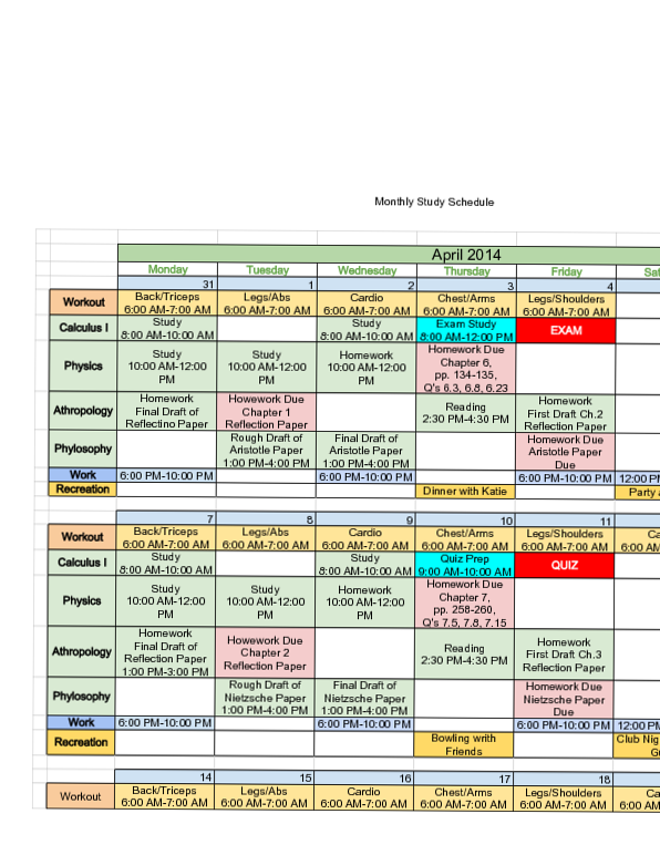 Effective Study Schedule Template for Productive Learning — 📍 📍 secret to staying productive