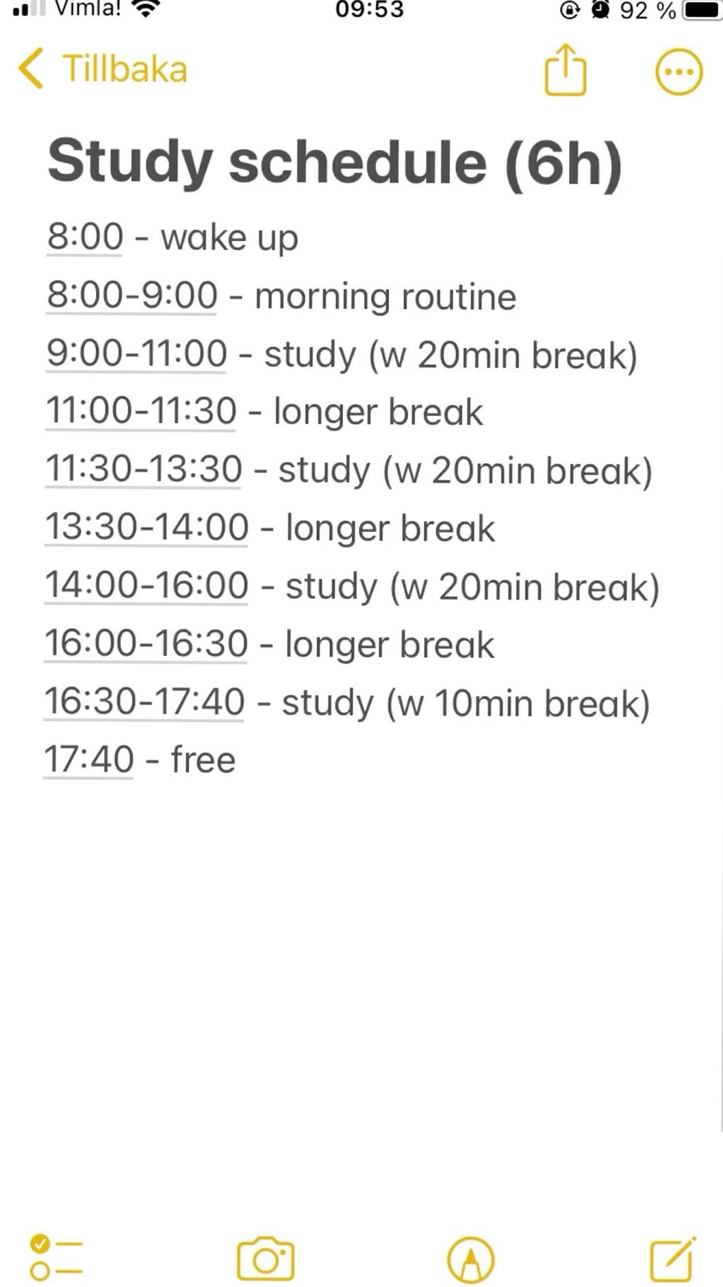 🎀 🎀 Efficient Study Schedule Tips for Success | romanticize your routine
