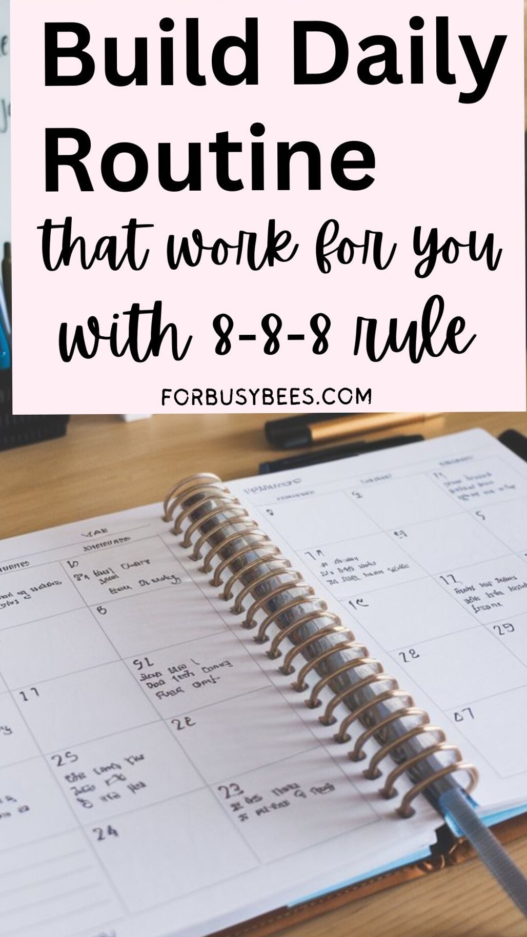 📌 📅 Effortless Day Planning with Time Organization Tips | dream life manifestation