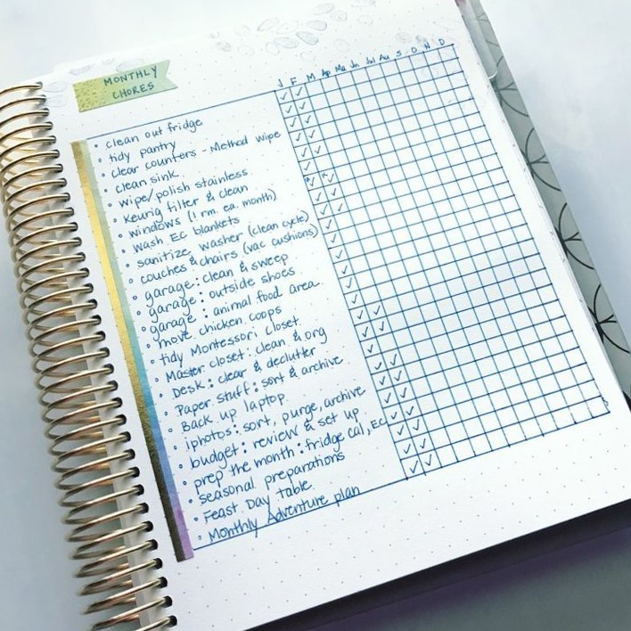 📊 🖇️ Erin Condren 2018-2019 Life Planner Review | Wildflowers and Marbles | secret to staying productive