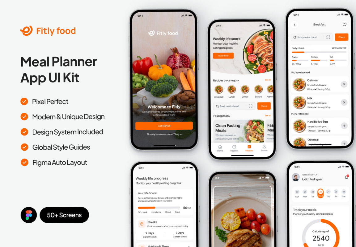 💎 🪄 Fitly Food — Smart Meal Planner & Healthy Eating Tracker | stay inspired all year long