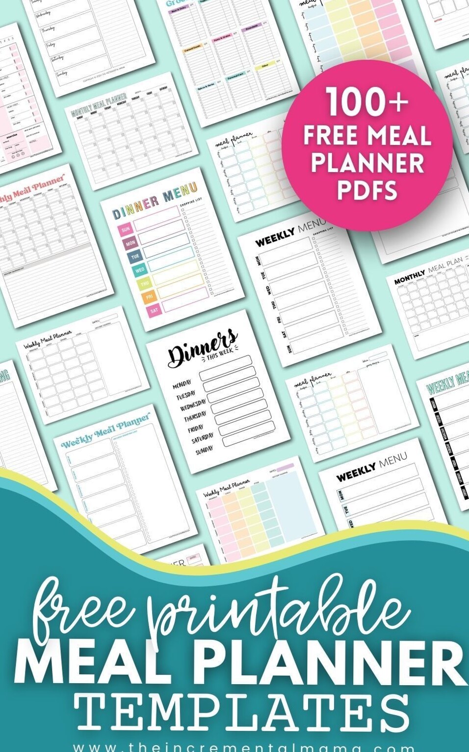 📌 🖇️ Free Meal Planner Templates for Every Occasion | stay inspired all year long