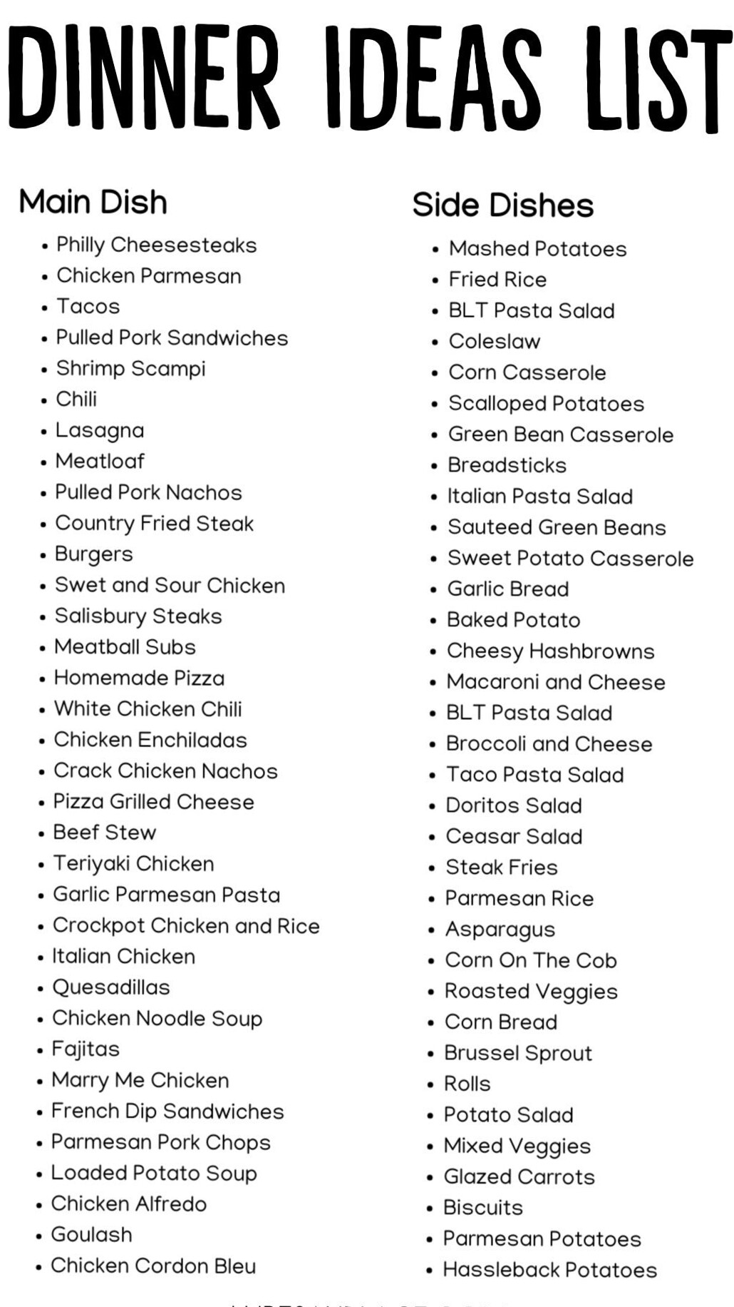 Free Meal Planning Printables for Simplified Living — 🌈 💎 secret to staying productive