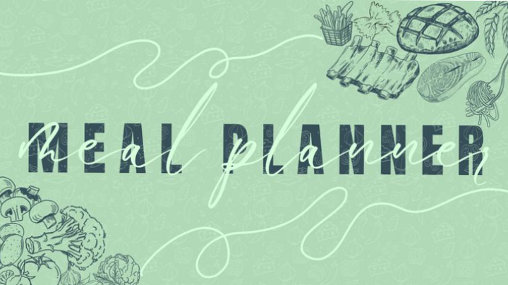 Green Tea Meal Planner Digital Design — 🎀 ✨ stay inspired all year long