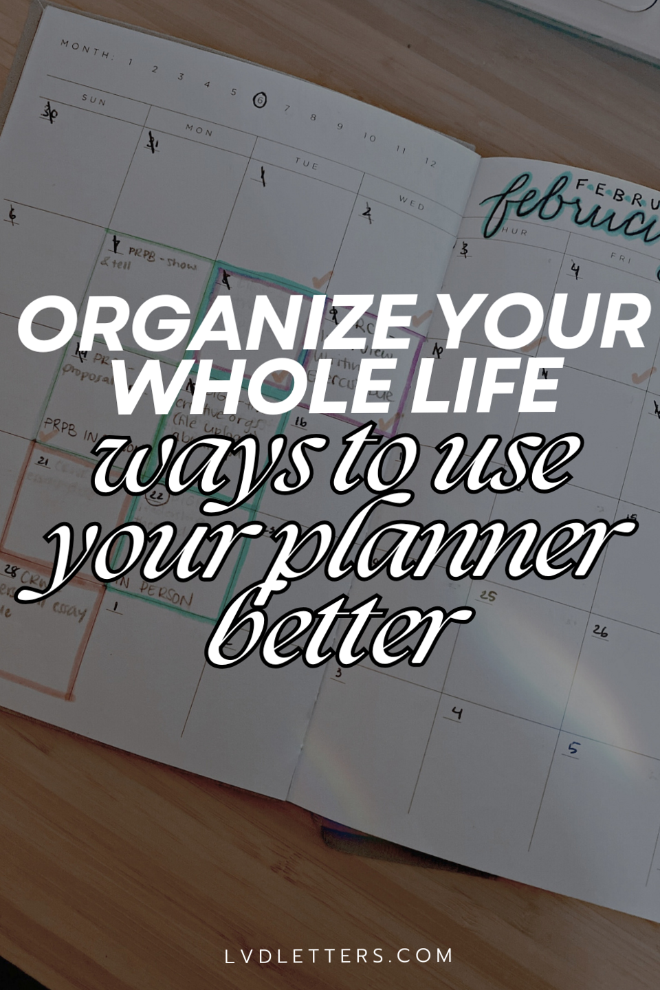 ☁️ ☁️ How to Organize Your Planner Better | Planner Organization Tips | stay inspired all year long