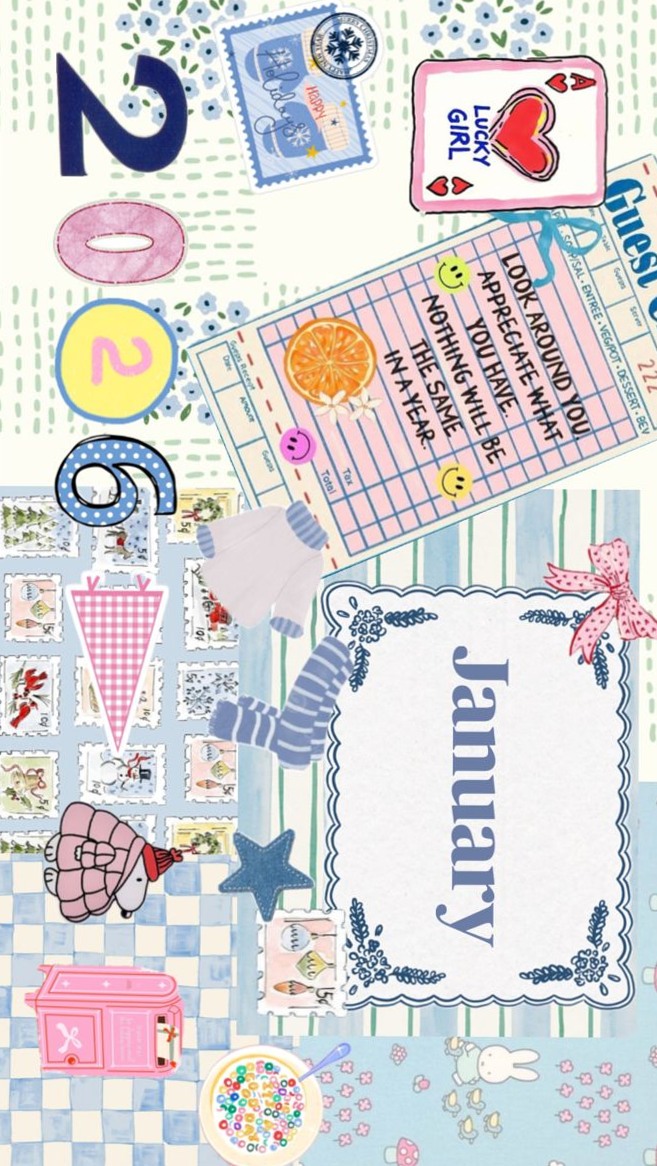 📁 📊 January DIY Calendar Design for Planners & Digital Projects | stay inspired all year long