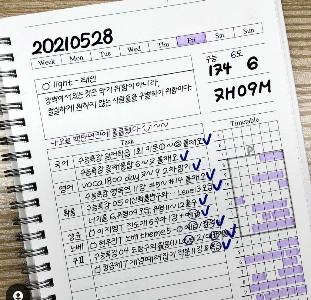 🎀 ✨ Korean Study Planner for Digital Creativity | secret to staying productive