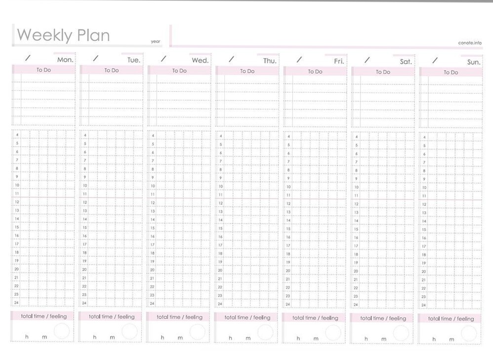 🎀 🎀 Korean Study Planner Series | Free Printable Design | dream life manifestation