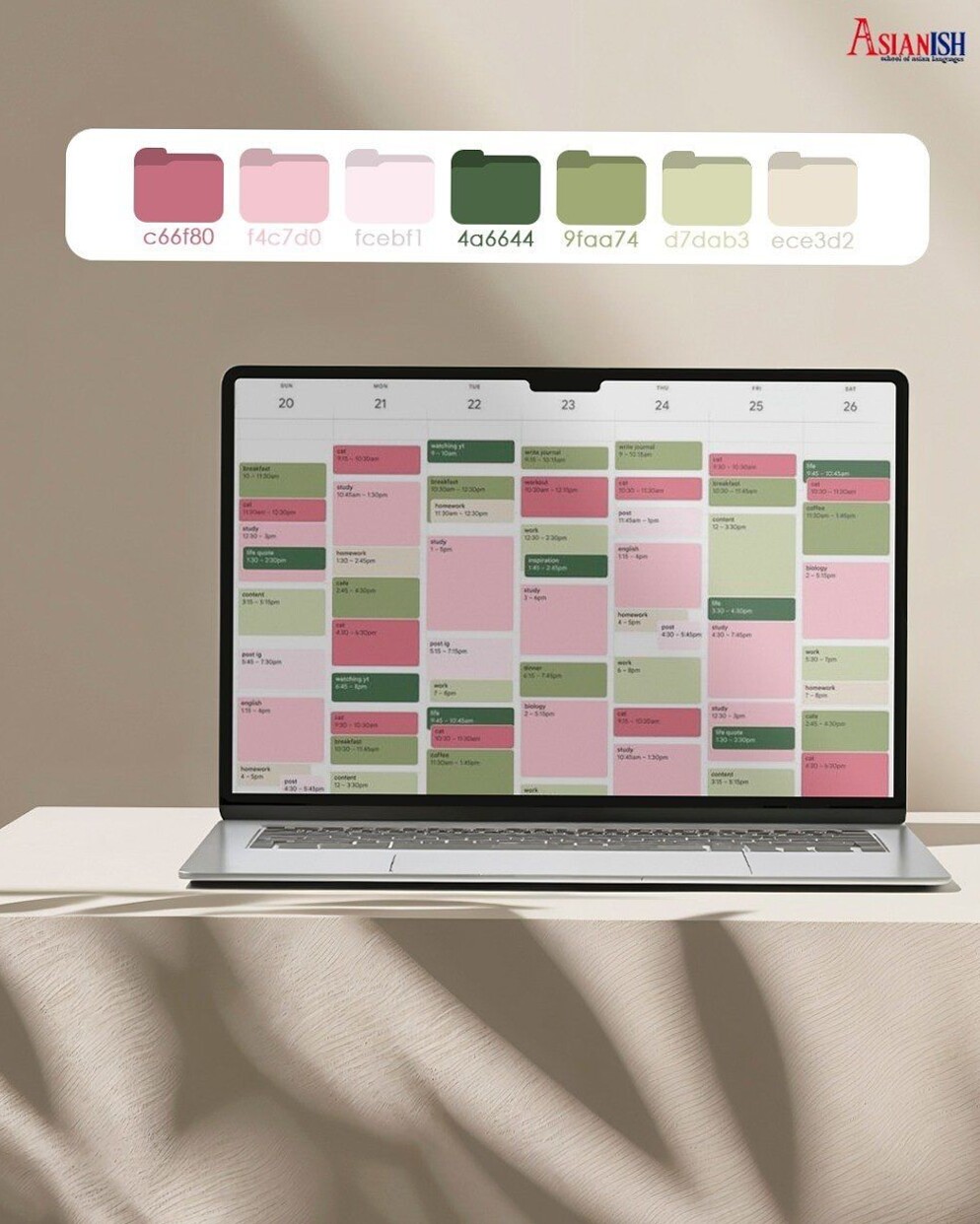 Корейська мова•Китайська мова•Японська мова Instagram Design — 📝 📝 dream life manifestation