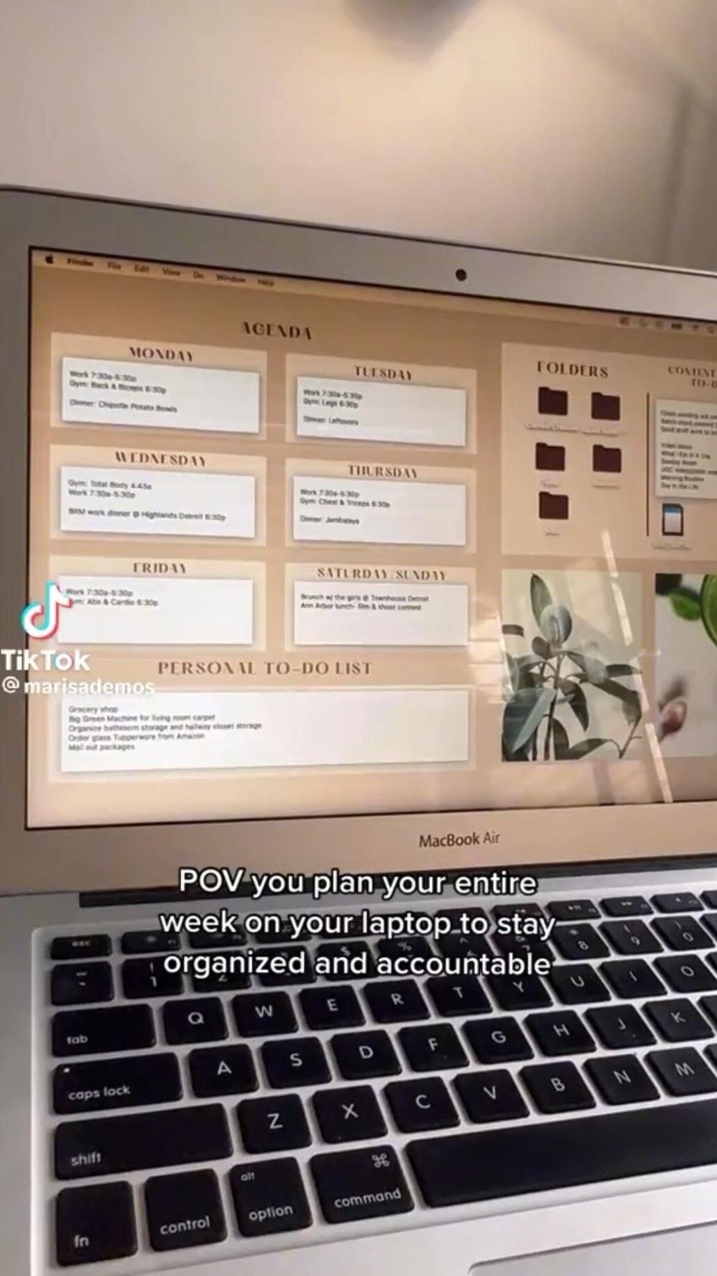 💎 🖌️ Laptop Organizer Template for Digital Planners & Creative Assets | dream life manifestation